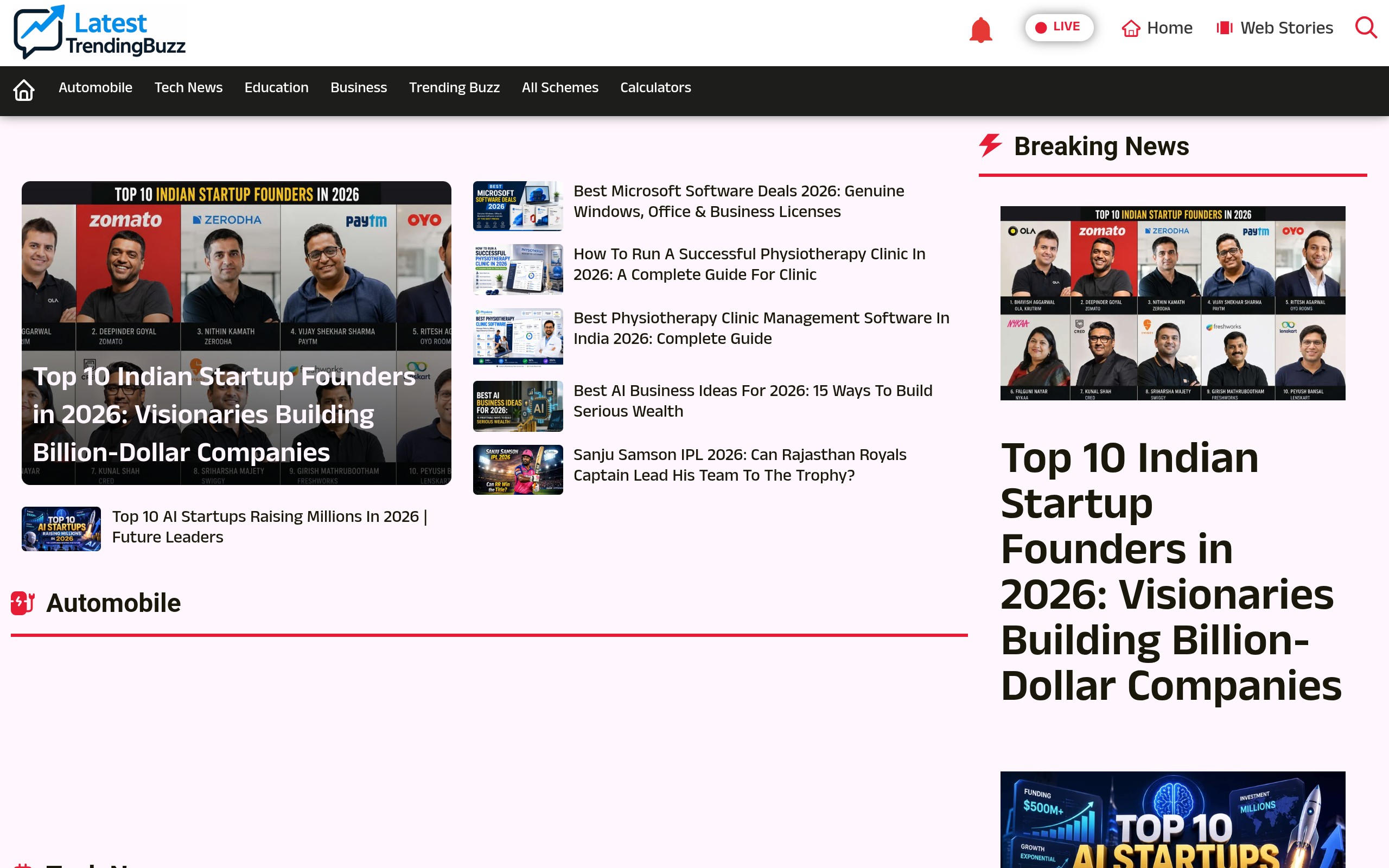 Latest Trending Buzz